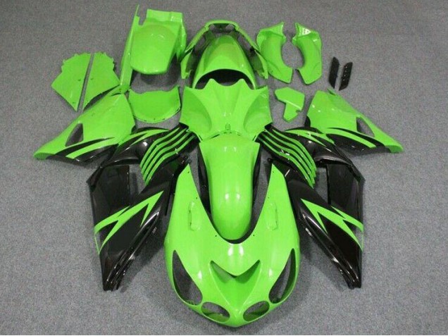 Carenado Moto ZX14R ZZR 1400 06-11 - Verde Negro Carenado Moto ZX14R ZZR 1400 06-11 - Verde Negro