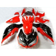 Carenado Moto ZX14R ZZR 1400 12-21 - Rojo