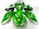 Carenado Moto ZX14R ZZR 1400 12-21 - Verde Negro Carenado Moto ZX14R ZZR 1400 12-21 - Verde Negro