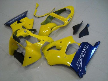 Carenado Moto ZX6R 00-02 - Amarillo Azul