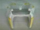 Carenado Moto ZX6R 00-02 - Blanco Amarillo Llama
