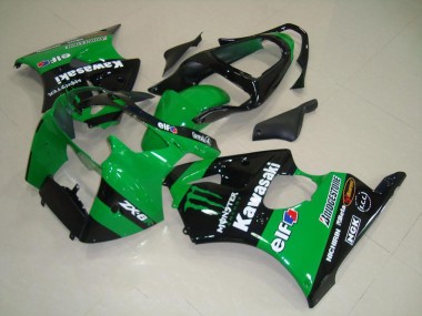 Carenado Moto ZX6R 00-02 - Verde Monster
