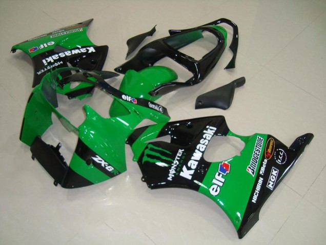Carenado Moto ZX6R 00-02 - Verde Monster