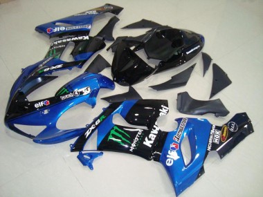 Carenado Moto ZX6R 05-06 - Azul Monster