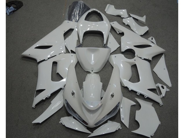 Carenado Moto ZX6R 05-06 - Blanco