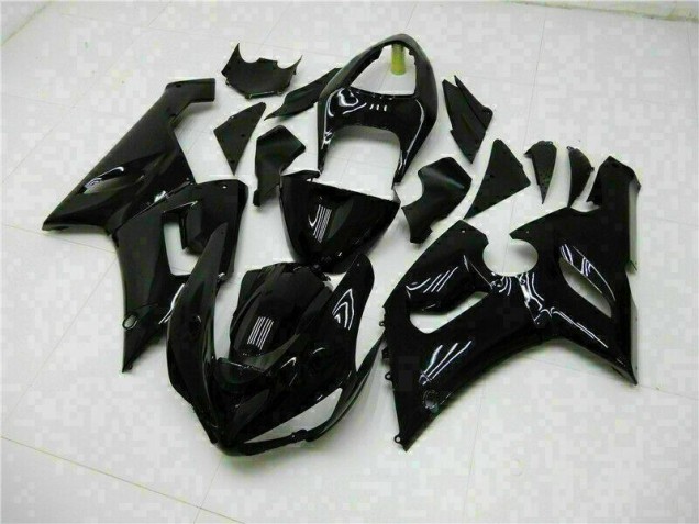 Carenado Moto ZX6R 05-06 - Brillante Negro Carenado Moto ZX6R 05-06 - Brillante Negro