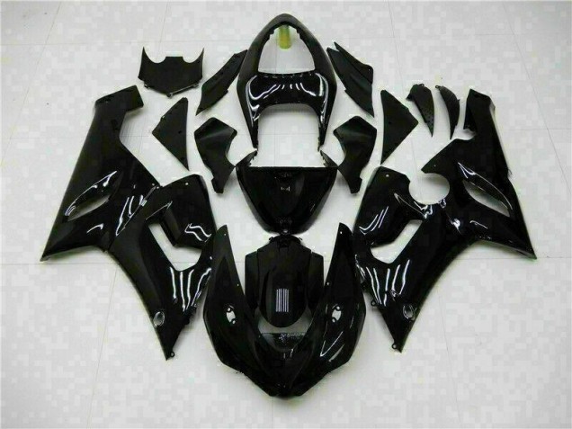Carenado Moto ZX6R 05-06 - Brillante Negro Carenado Moto ZX6R 05-06 - Brillante Negro