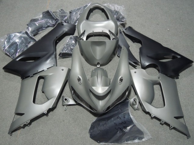 Carenado Moto ZX6R 05-06 - Gris Negro