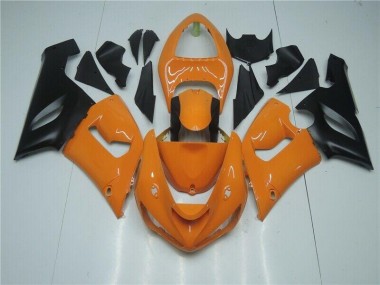 Carenado Moto ZX6R 05-06 - Naranja Negro
