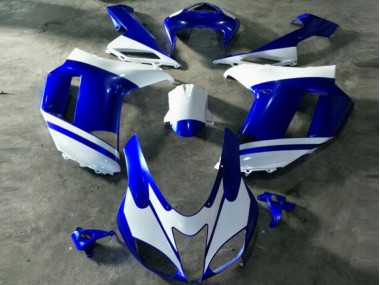 Carenado Moto ZX6R 07-08 - Azul Blanco