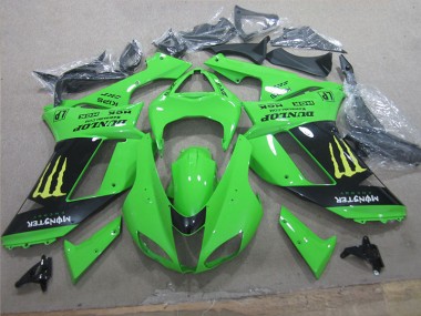 Carenado Moto ZX6R 07-08 - Blanco Azul Ninja