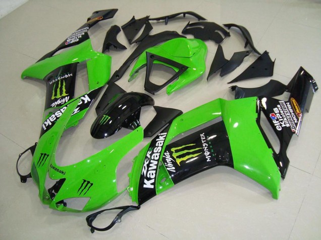 Carenado Moto ZX6R 07-08 - Monster Verde