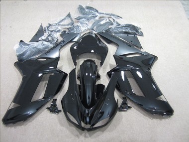 Carenado Moto ZX6R 07-08 - Negro Plata