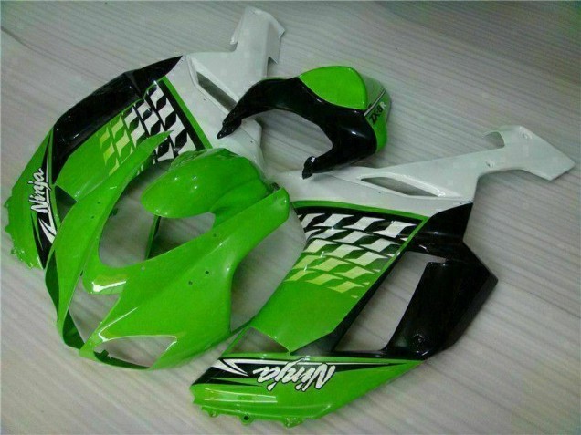 Carenado Moto ZX6R 07-08 - Verde Blanco Ninja