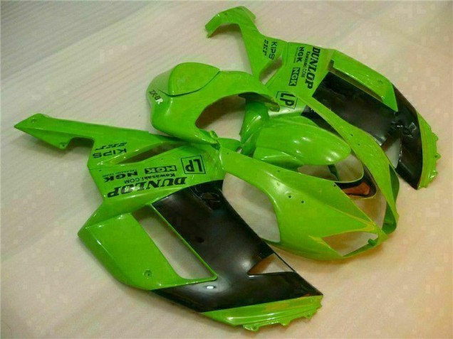 Carenado Moto ZX6R 07-08 - Verde Negro Dunlop Carenado Moto ZX6R 07-08 - Verde Negro Dunlop