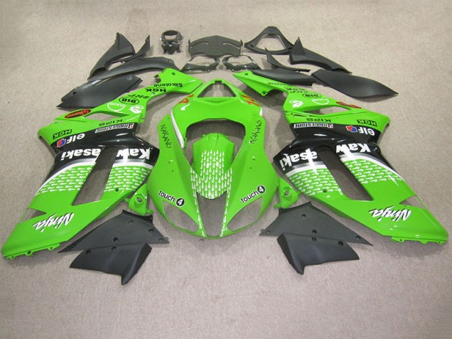 Carenado Moto ZX6R 07-08 - Verde Touch 4 Carenado Moto ZX6R 07-08 - Verde Touch 4