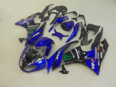 Carenado Moto ZX6R 09-12 - Azul Monster