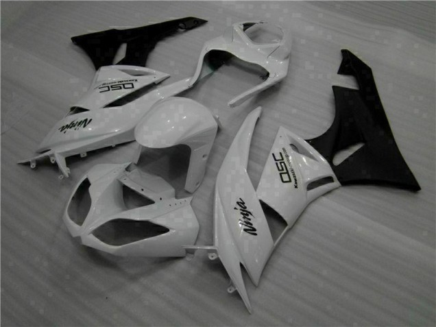 Carenado Moto ZX6R 09-12 - Blanco Negro Ninja