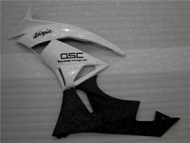Carenado Moto ZX6R 09-12 - Blanco Negro Ninja