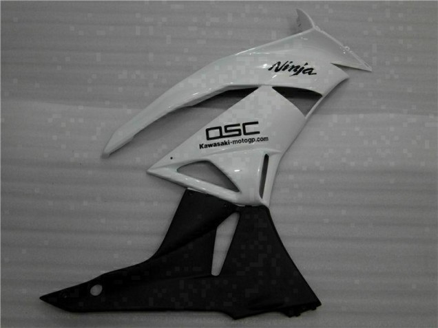 Carenado Moto ZX6R 09-12 - Blanco Negro Ninja