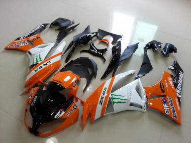 Carenado Moto ZX6R 09-12 - Naranja Monster
