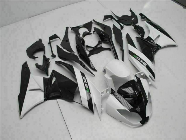 Carenado Moto ZX6R 09-12 - Negro Blanco Carenado Moto ZX6R 09-12 - Negro Blanco