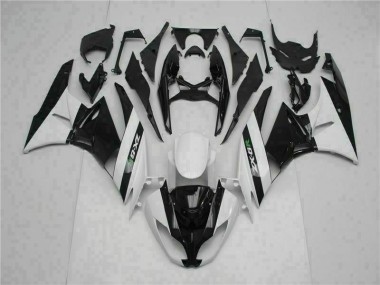 Carenado Moto ZX6R 09-12 - Negro Blanco