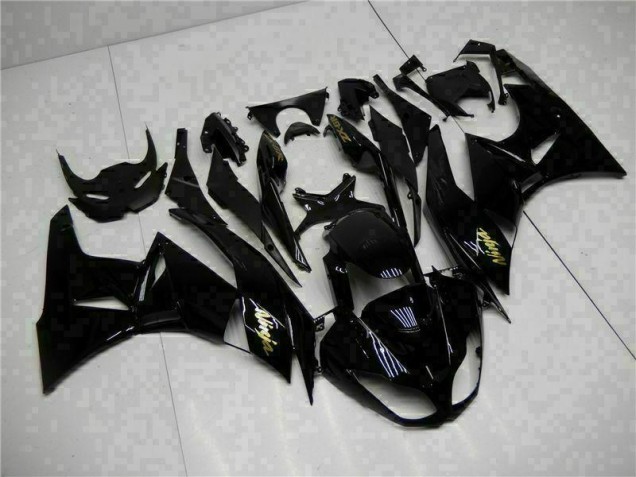 Carenado Moto ZX6R 09-12 - Negro Oro Ninja Carenado Moto ZX6R 09-12 - Negro Oro Ninja