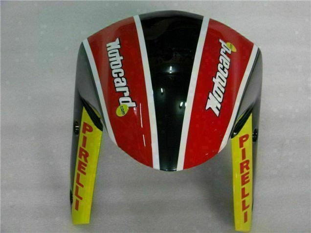 Carenado Moto ZX6R 09-12 - Negro Rojo Verde Motocard