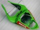 Carenado Moto ZX6R 09-12 - Negro Rojo Verde Motocard