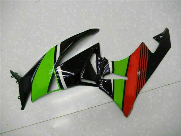 Carenado Moto ZX6R 09-12 - Negro Verde Roja Carenado Moto ZX6R 09-12 - Negro Verde Roja