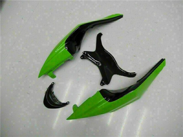 Carenado Moto ZX6R 09-12 - Negro Verde Roja Carenado Moto ZX6R 09-12 - Negro Verde Roja