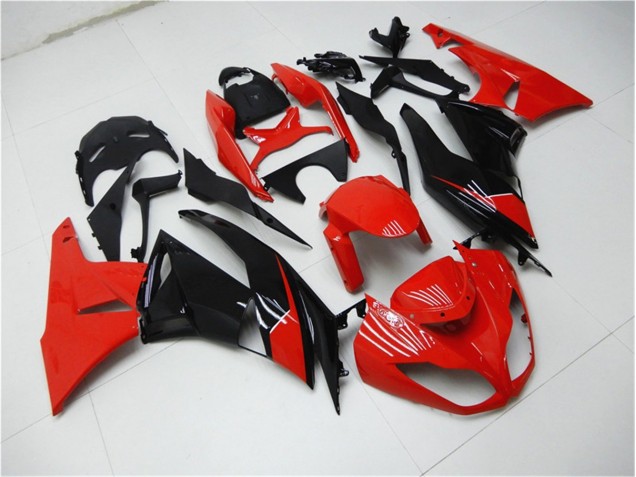 Carenado Moto ZX6R 09-12 - Rojo Negro Carenado Moto ZX6R 09-12 - Rojo Negro