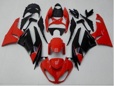 Carenado Moto ZX6R 09-12 - Rojo Negro