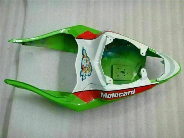 Carenado Moto ZX6R 09-12 - Rojo Verde Motocard
