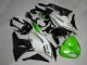 Carenado Moto ZX6R 09-12 - Verde Negro Blanco 25 Carenado Moto ZX6R 09-12 - Verde Negro Blanco 25
