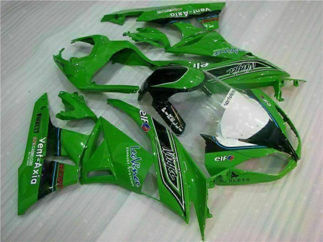 Carenado Moto ZX6R 09-12 - Verde Negro LeoVince