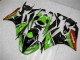Carenado Moto ZX6R 09-12 - Verde Negro Rojo