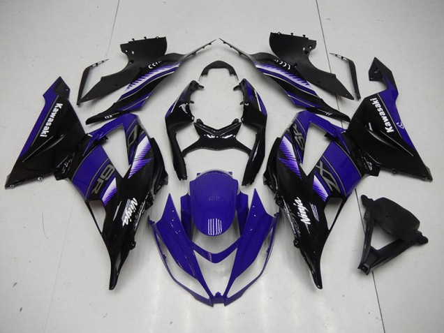 Carenado Moto ZX6R 13-18 - Azul Negro Carenado Moto ZX6R 13-18 - Azul Negro