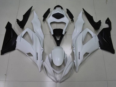 Carenado Moto ZX6R 13-18 - Blanco Negro 636