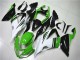 Carenado Moto ZX6R 13-18 - Verde Blanco Negro