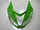 Carenado Moto ZX6R 13-18 - Verde Blanco Negro