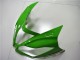 Carenado Moto ZX6R 13-18 - Verde Blanco Negro