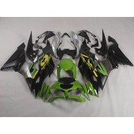 Carenado Moto ZX6R 19-23 - Negro Verde