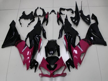 Carenado Moto ZX6R 19-23 - Rosa Negro