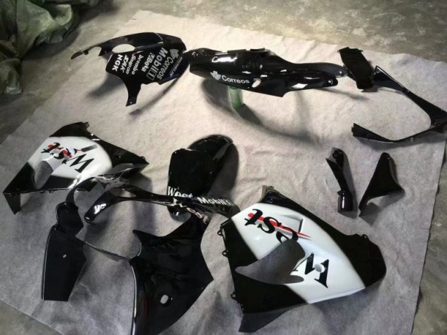 Carenado Moto ZX9R 00-01 - Brillante Negro Blanco Carenado Moto ZX9R 00-01 - Brillante Negro Blanco