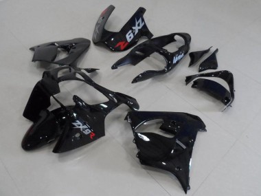 Carenado Moto ZX9R 00-01 - Negro con Gris Calcomanías