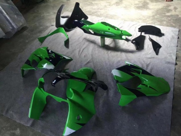 Carenado Moto ZX9R 00-01 - Verde Negro Mate Tinta Azul Carenado Moto ZX9R 00-01 - Verde Negro Mate Tinta Azul