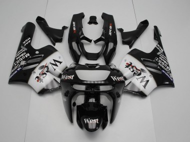 Carenado Moto ZX9R 94-97 - Negro Blanco West