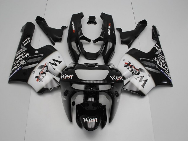 Carenado Moto ZX9R 94-97 - Negro Blanco West Carenado Moto ZX9R 94-97 - Negro Blanco West